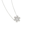 Icy Snowflake Layering Necklace